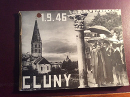 Album Excursion Du Photo Club Le Creusot Cluny St Point Septembre 1946 Saône Et Loire  71  Bus Autocar . - Luoghi