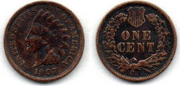 USA Cent 1907 TB+ - 1859-1909: Indian Head