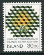 ICELAND 1984 Employers' Association MNH / **.  Michel 621 - Unused Stamps