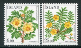 ICELAND 1984 Flowers II MNH / **.  Michel 612-13 - Nuevos