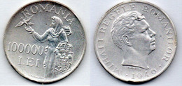 Roumanie -  100000 Lei 1946 TTB - Romania