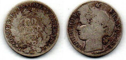 50 Centimes 1871 A B - Sonstige & Ohne Zuordnung