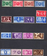Great Britain 1935-51 Mint No Hinge/mounted, See Notes, Sc# ,SG 453-456,461,491-492,495-502,513-514 - Nuovi