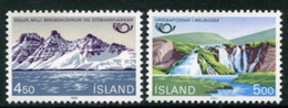 ICELAND 1983 Tourism MNH / **.  Michel 596-97 - Unused Stamps