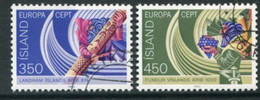 ICELAND 1982 Europa: Historical Events Used.  Michel 578-79 - Usati