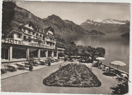 Suisse :  Hotel Hertenstein  : Vue - Stein