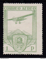 ESPAÑA 1930 - Congreso Internacional De Ferrocarriles Correo Aéreo Sello Nuevo Sin Goma Edifil Nº 487 - Nuevos