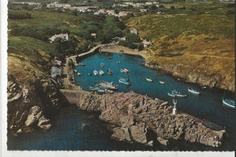 Ile D'Yeu (85) :  Vue Aérienne Générale Au Niveau Du Port De La Meule En 1960 GF. - Ile D'Yeu