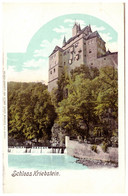 Germany Deutsche SCHLOSS KRIEBSTEIN VINTAGE PHOTO POSTCARD - 1900s - Waldheim