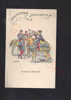 Fêtes De Bruges 1907 - Tournoi De L'Arbre D'Or - Trompette Et Menestrels - Postkaart - Brugge