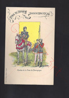 Fêtes De Bruges 1907 - Tournoi De L'Arbre D'Or - Gardes De La Cour De Bourgogne - Postkaart - Brugge