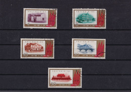 CHINA  - 1961 – Michel 597 To 601 – Used – Very Fine (one Short Tooth On Michel 598) - Used Stamps