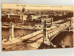 CPA - 75 - PARIS - LE PONT ALEXANDRE III - LIP - N° 258 - Brücken