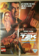 Poster Tek World De William Shatner - Epic Et Marvel Comics 1992 - Affiches & Offsets