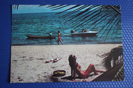 AFRICA, MALAWI  -cape Maclear - Beach-    Old Postcard - Malawi
