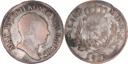 Allemagne - Royaume De Bavière - 1825 - 6 Kreuzer - Maximilien I Joseph - Argent 333‰ - KM#686 - 03-183 - Taler En Doppeltaler