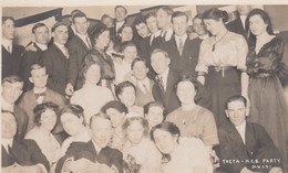 Tacoma Washington, University Of Puget Sound Theta KCS Party, Group Of Fraternity Sorority  C1910s Real Photo Postcard - Tacoma