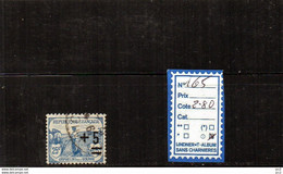 FRANCE - N° 165 OBLITERE - Used Stamps