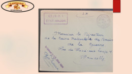 O) 1940 BELGIUM, MILITARY, OFFICIAL MAIL, LIEUTENANT BLOCK, ASSISTANT STAFF OFFICER, CIRCULATED TO BRUSSELS, XF - Sonstige & Ohne Zuordnung
