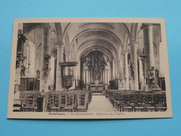 HERFELINGEN - Kerkbinnenzicht / Interieur De L'Eglise ( Edit. Vansnick ) Anno 19?? ( Zie/voir Scans ) ! - Herne