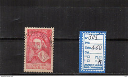 FRANCE OBLITÉRÉ - N° 305 - Used Stamps