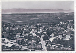 Echallens Vu D'avion VD, Chemin De Fer LEB Et Gare (882) 10x15 - Échallens