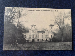 Cartolina Castello E Parco Di Mirandolo 1926 - Sonstige & Ohne Zuordnung