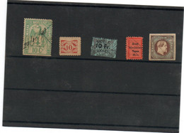 SUISSE - Revenue Stamps