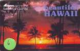 Télécarte Japonaise HAWAII Related (6) - Hawaii