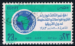 Egypte - 3e Conférence Des Ministres Des Transports, Télécommunications Et Planifications 1200 (année 1983) Oblit. - Used Stamps