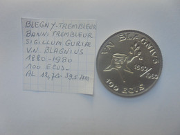 BLEGNY-TREMBLEUR Médaille (Lire Description Sur Papier Accompagnant) (PL) - Professionnels / De Société