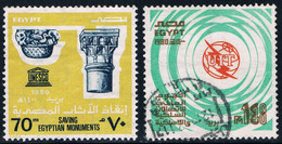 Egypte - Journée Des Nations Unies 1125/1126 (année 1980) Oblit. - Usados