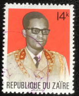 Zaïre - C8/56 - (°)used - 1972 - Michel 462 - Generaal Mobutu - Usati
