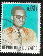 Zaïre - C8/56 - (°)used - 1973 - Michel 476A - Generaal Mobutu - Oblitérés