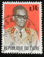 Zaïre - C8/56 - (°)used - 1973 - Michel 478A - Generaal Mobutu - Usati