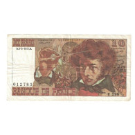 France, 10 Francs, Berlioz, 1977, U.296, TTB, Fayette:63.21, KM:150c - 10 F 1972-1978 ''Berlioz''