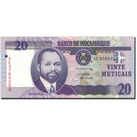 Billet, Mozambique, 20 Meticas, 2006, 2006-06-16, KM:143a, NEUF - Mozambique