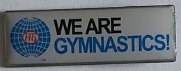 FIG International Gymnastics Federation WE ARE GYMNASTICS  PIN A6/6 - Boogschieten