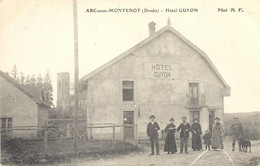 CPA Arc-sous-Montenot Hôtel Guyon - Otros Municipios