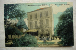 47 CASTELMORON SUR LOT école Laique De Filles Animée - Castelmoron