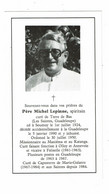 Doodsprentje 1990 Pastoor/ Priester / Pater Michel Lepinne : Soumoy-Olloy-Annevoie-Falisolle. - Godsdienst & Esoterisme