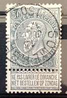 België, 1897, Nr 63, Gestempeld SOMERGEM - 1893-1900 Fine Barbe