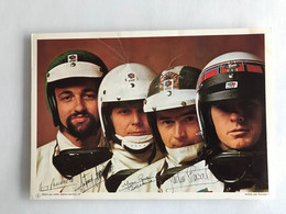 Carte Photo N°6  - L’EQUIPE MATRA ELF - 1970 - Automobile - F1