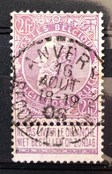 België, 1900, Nr 66, Gestempeld ANVERS RECOUVREMENTS - 1893-1800 Fijne Baard
