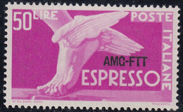 Trieste AMG-FTT Espresso Serie Completa Sass. 7 MNH** Cv. 18 - Express Mail