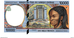 Central African States  P.605pf 10000 Francs  2000 Unc CHAD - West-Afrikaanse Staten