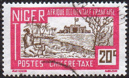 Niger Obl. N° Taxe 14 - Chameau Baraqué - Gebruikt