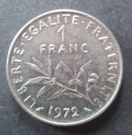1 Franc Semeuse 1972 - 1 Franc
