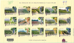 Italia **- 2012 - Vini Italiani DOCG. Unif. BF. 75. - Bar-code
