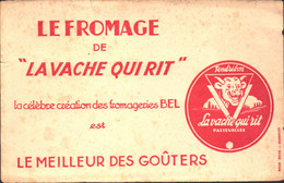 Buvard La Vache Qui Rit , Tendrébon , Célèbre Création Des Fromageries Bel - Lattiero-caseario